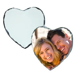 Slate Heart Photo Display