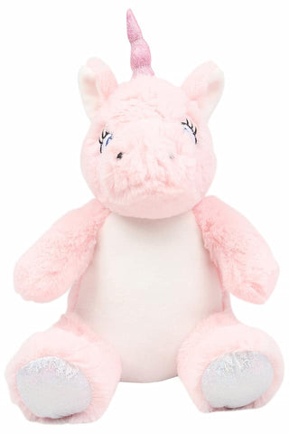 Fluffy Pink Unicorn Cuddly Toy
