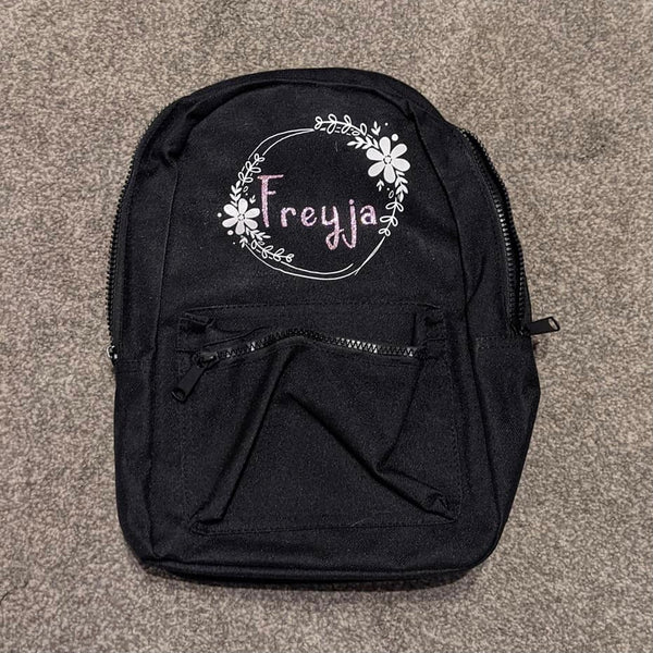 Mini Canvas Backpack