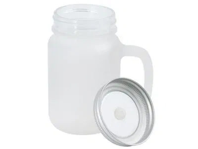 Mason Jar with straw