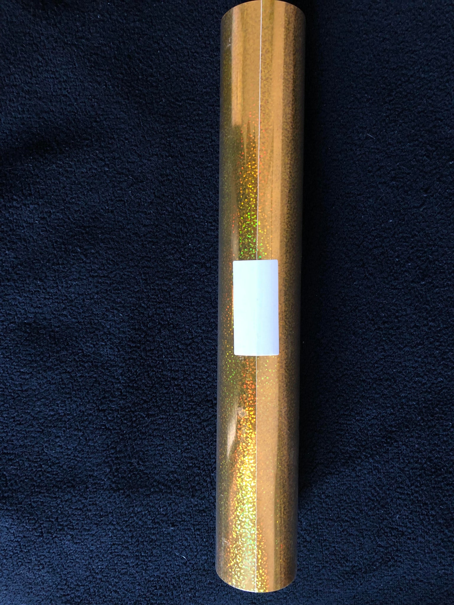 Sparkle Holographic Gold Vinyl