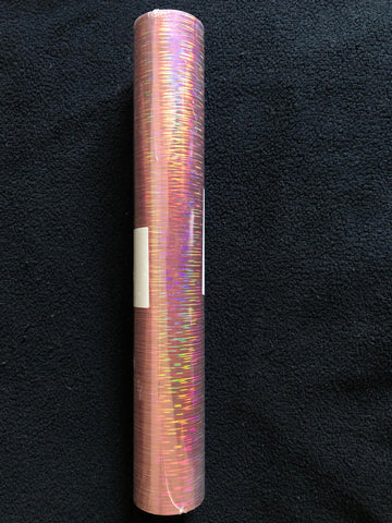 Brushed Holographic Rose Gold Vinyl