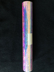 Holographic Rainbow White Flower Vinyl